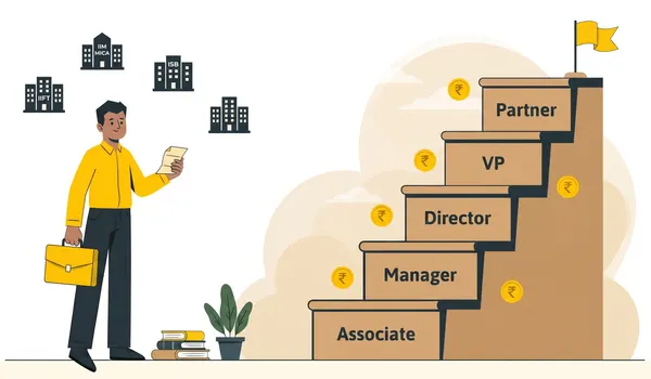 Career paths from Indian top B-schools