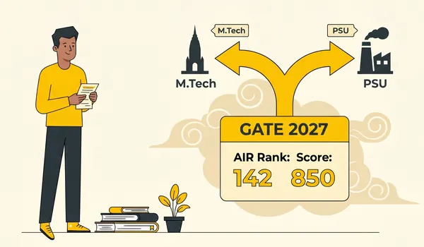 GATE 2027 results analysis and admission pathways